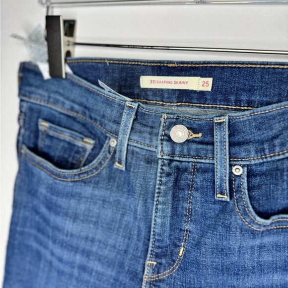 Levi's Women's 311 Shaping Skinny Jeans, Size 25x30 - Picture 11 of 14